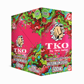 TKO Full Spectrum 500MG CBD Vegan Gummies - 10 Pack