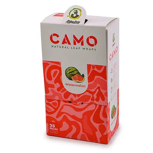 Camo Natural Leaf Wraps (25 Packs of 5 Wraps)