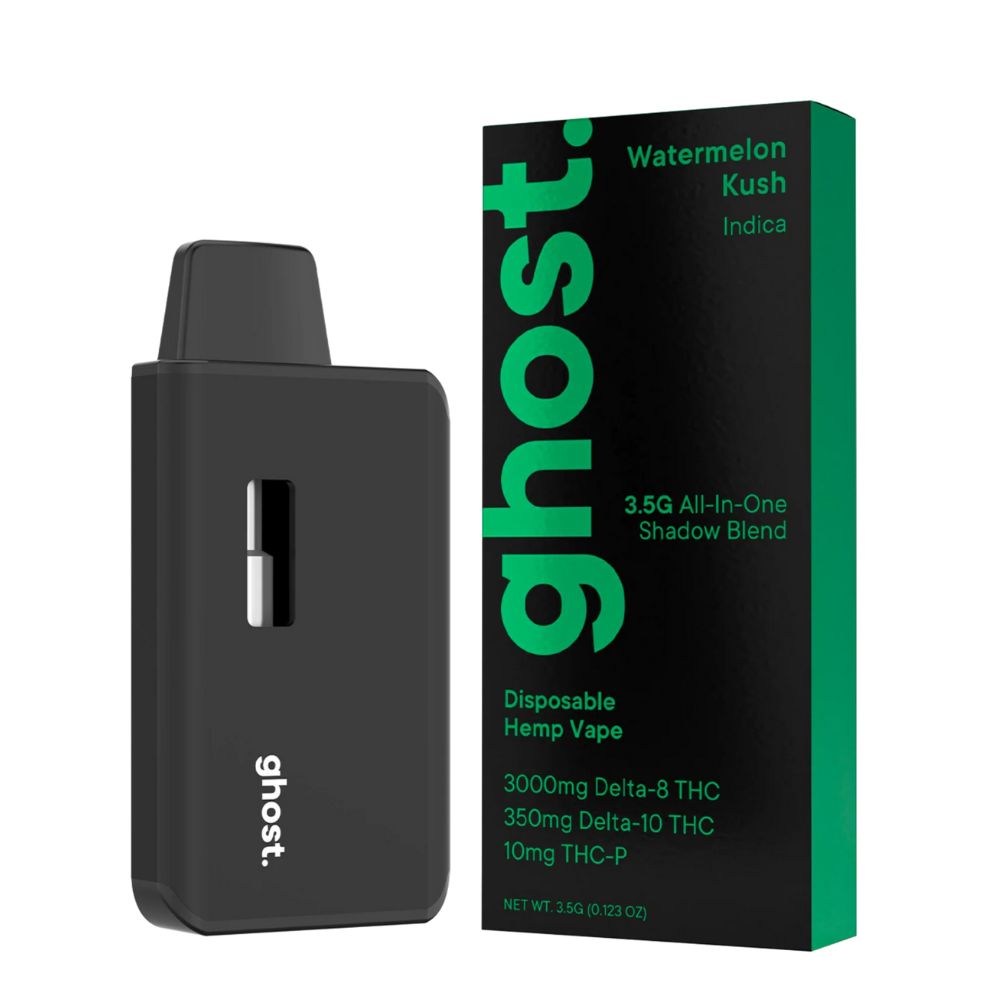 Ghost 3.5g Shadow Blend Disposable Hemp Vape 5pk