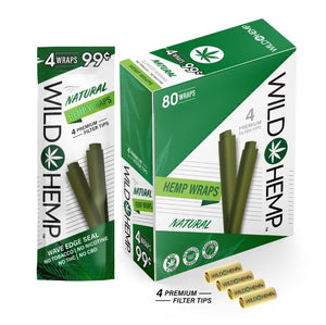 Wild Hemp Wraps 4/.99 (20pk 4ct)