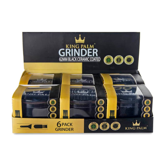 King Palm Grinder - 6ct