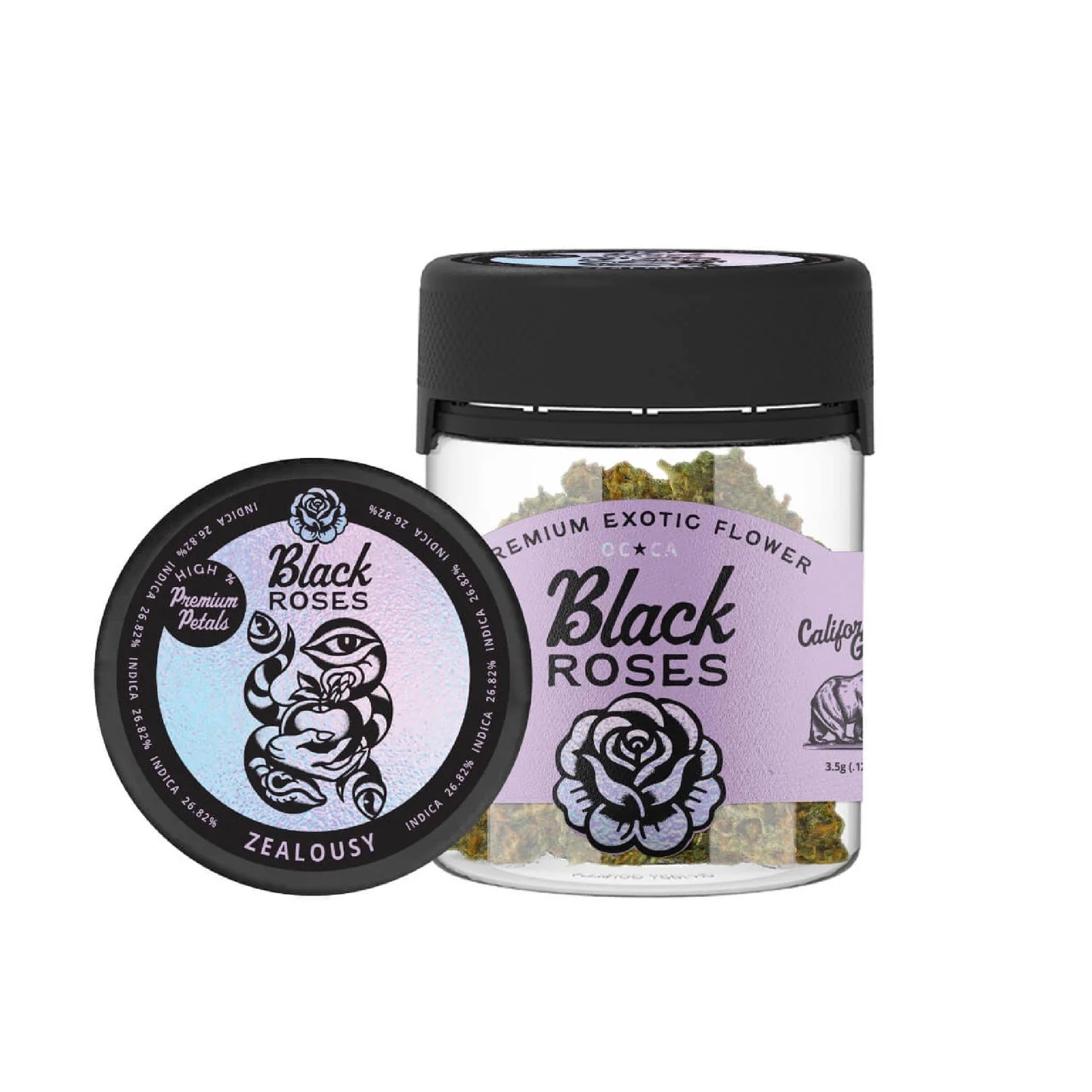 Black Roses 3.5g Premium Exotic THCA Flower