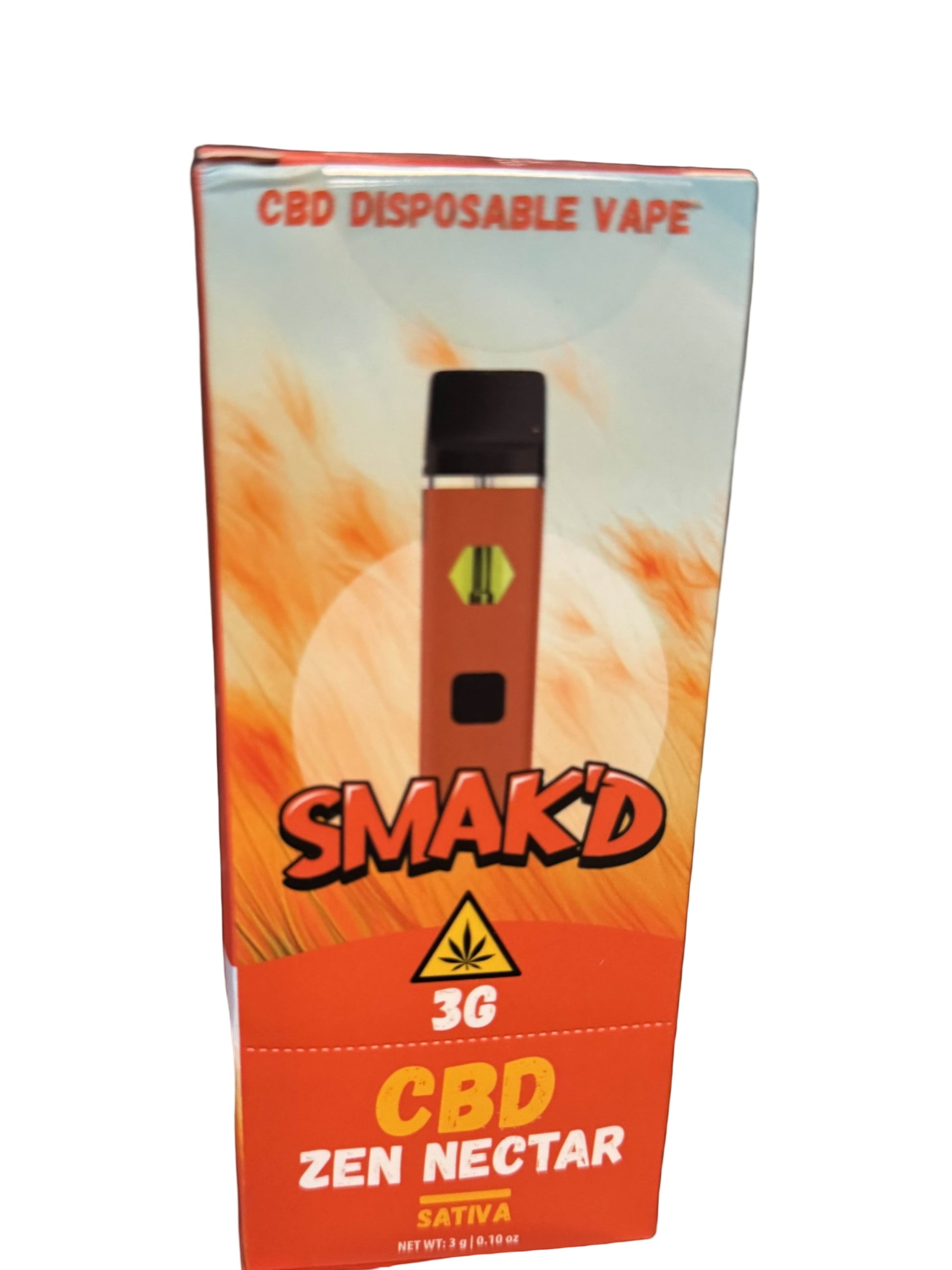 Smak'd CBD 3g Disposable (5pk)