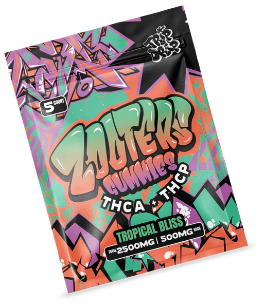 Trip Drip Zooters Gummies THCA + THCP 2500MG - 10 pack