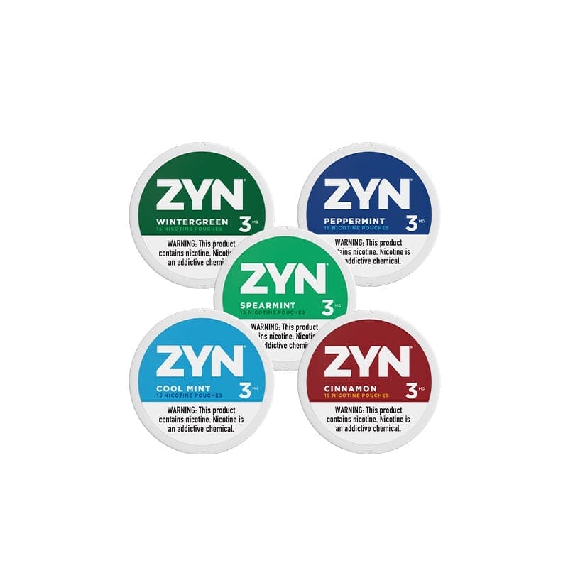 Zyn Nicotine Pouches 3mg (5ct)