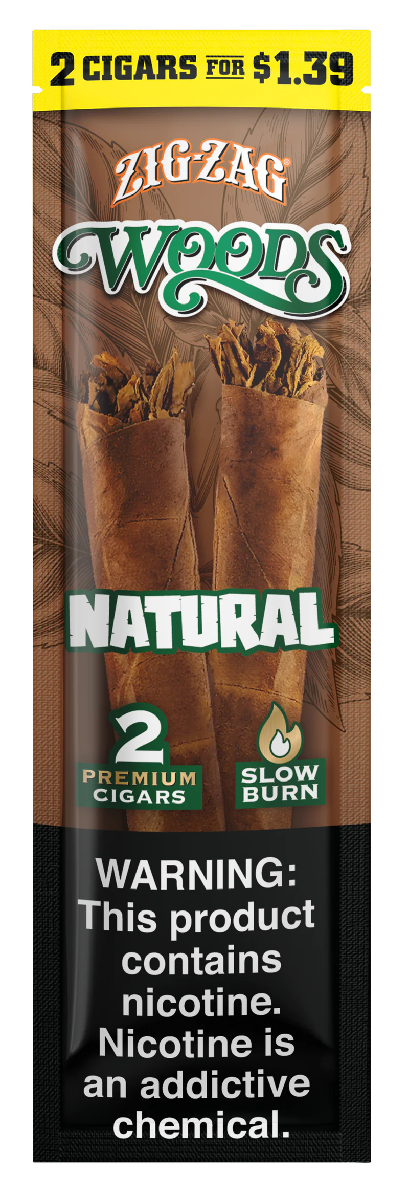 Zig Zag Woods 2/$1.39 (15pk)