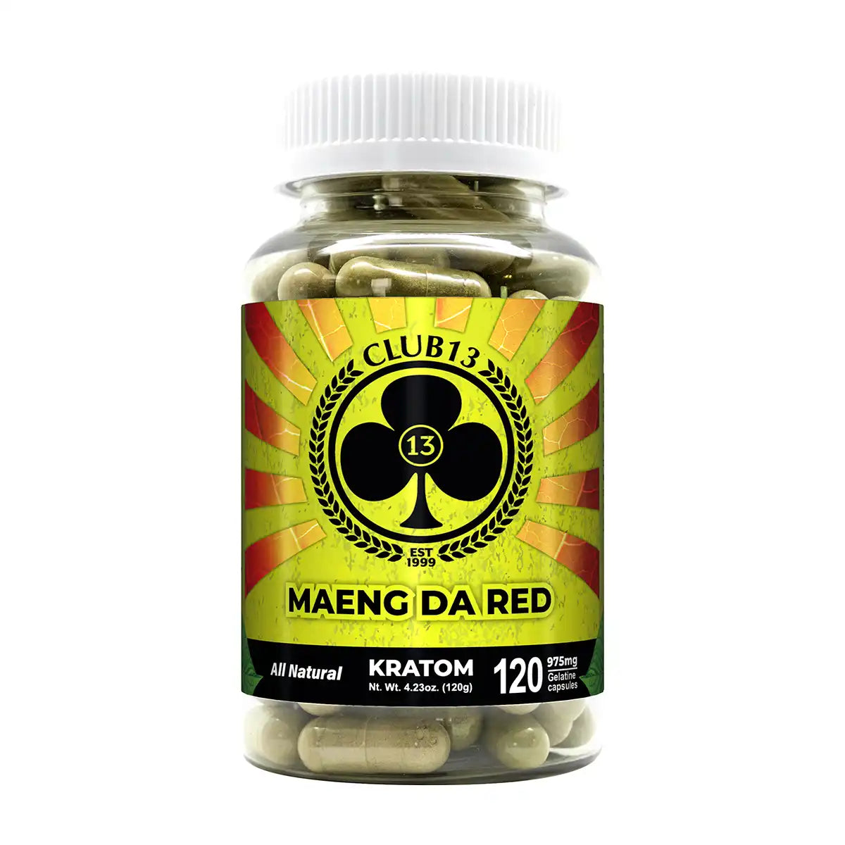 Club 13 Kratom Capsules - Maeng Da Red