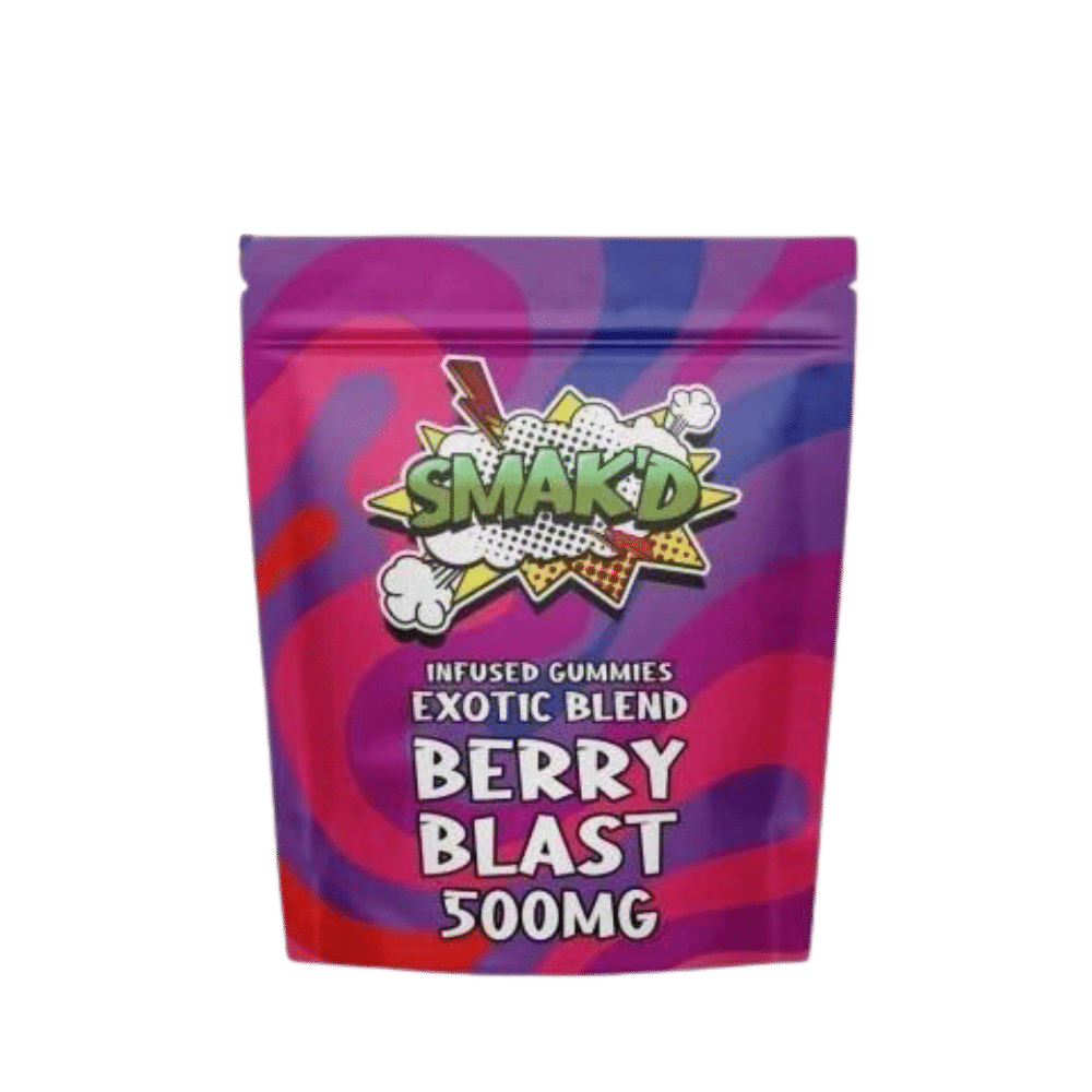 Smak'D - Exotic Blend D8/HHC Infused Gummy 500mg - 30 Pack