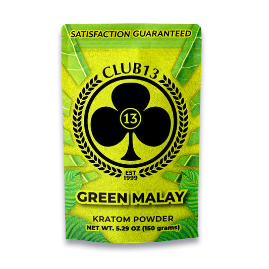 Club 13 Kratom Powder - Green Malay
