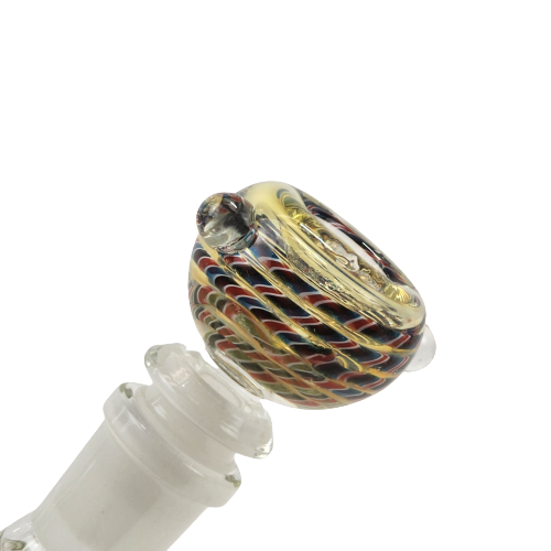 14mm Colored Glass Slide (Round) MSRP - $24.99