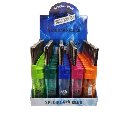 Special Blue Standard Clear Lighter 50 Pcs A&I Family Wholesale