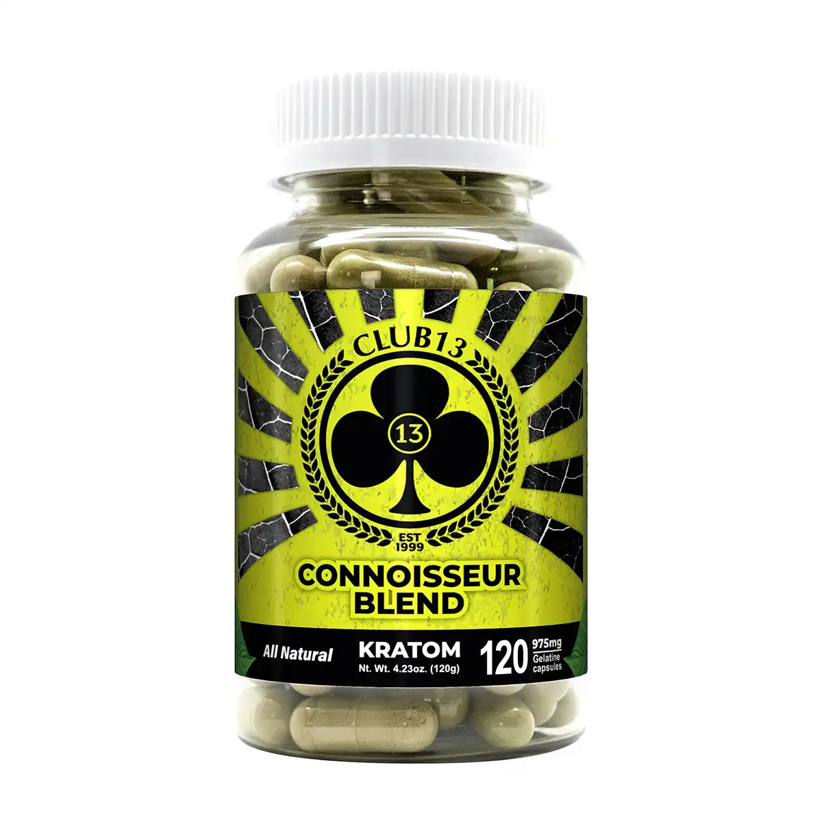 Club 13 Kratom Capsules - Connoisseur Blend