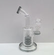 Small Curved Stem with Beehive Perc Colored
