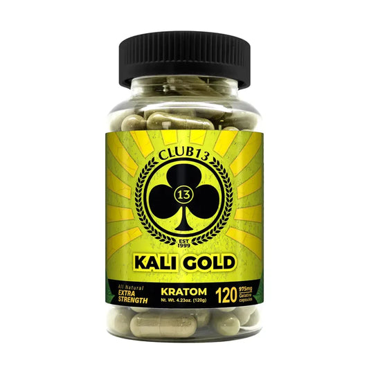 Club 13 Kratom Capsules - Kali Gold