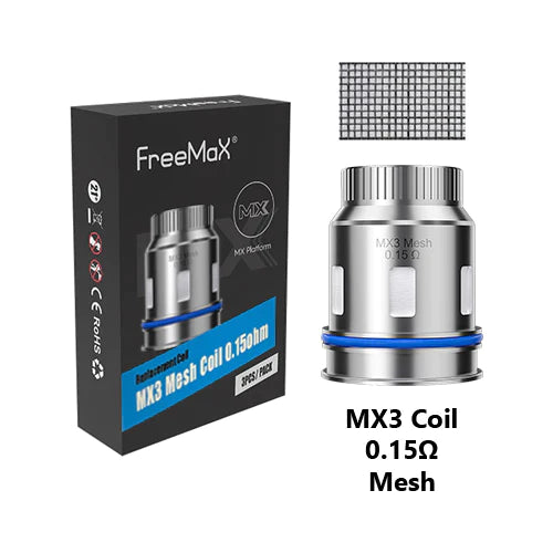 Freemax - MX3 Mesh Coil 0.15 Ohms - Vape Coils