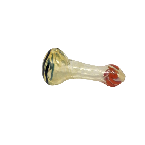 Hand Pipe With Swirl Bowl and Clear Chamber