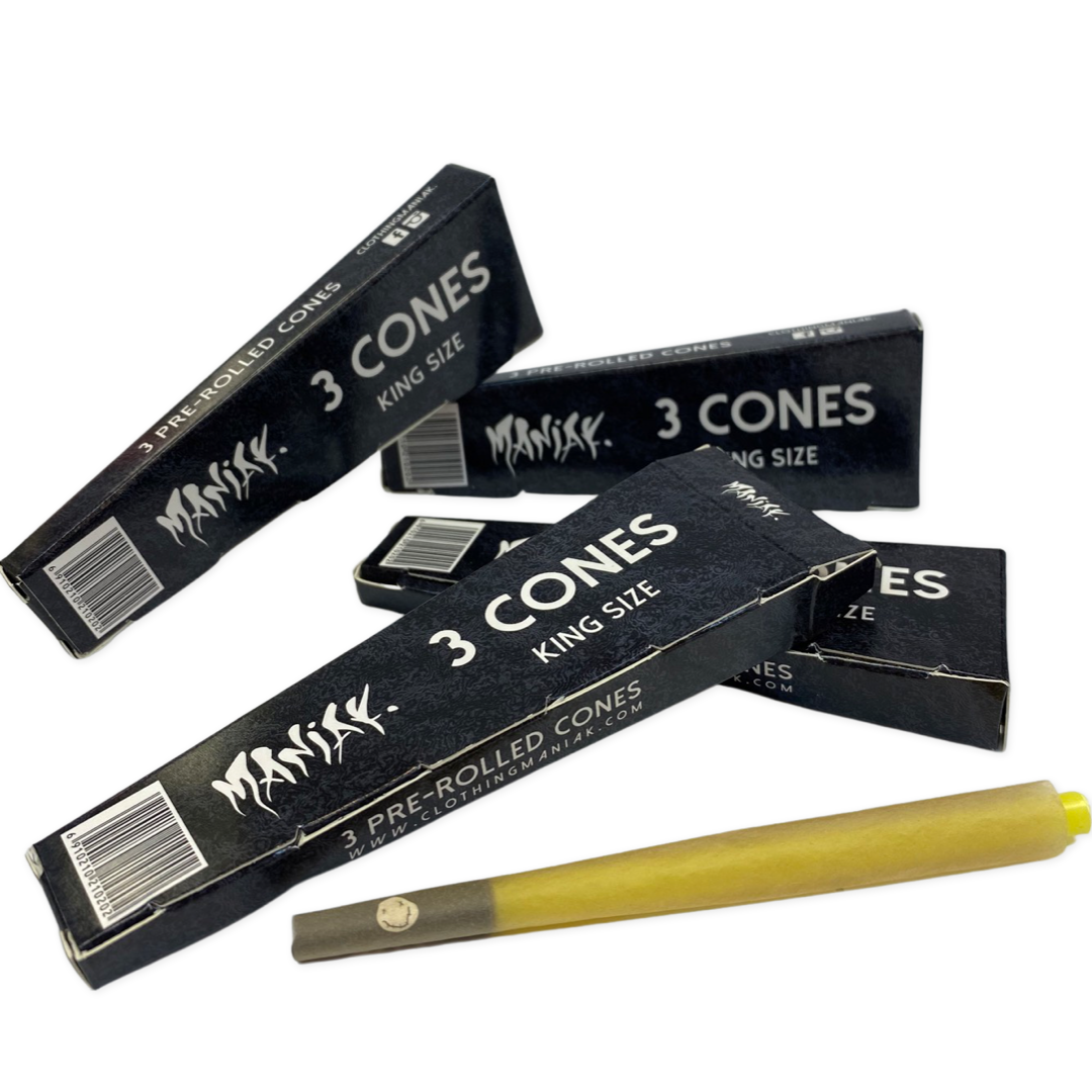 Maniak Pre-Rolled Cones 18 pack