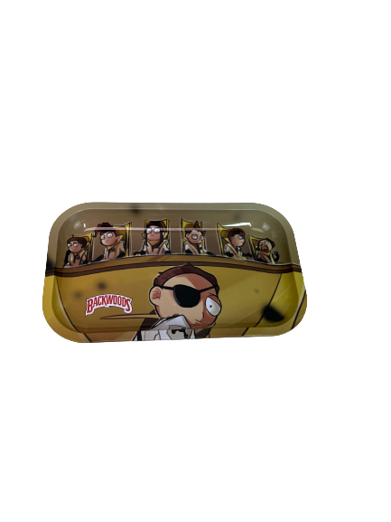 Backwoods Eye Patch Morty Rolling Tray