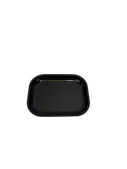 Black Rolling Tray