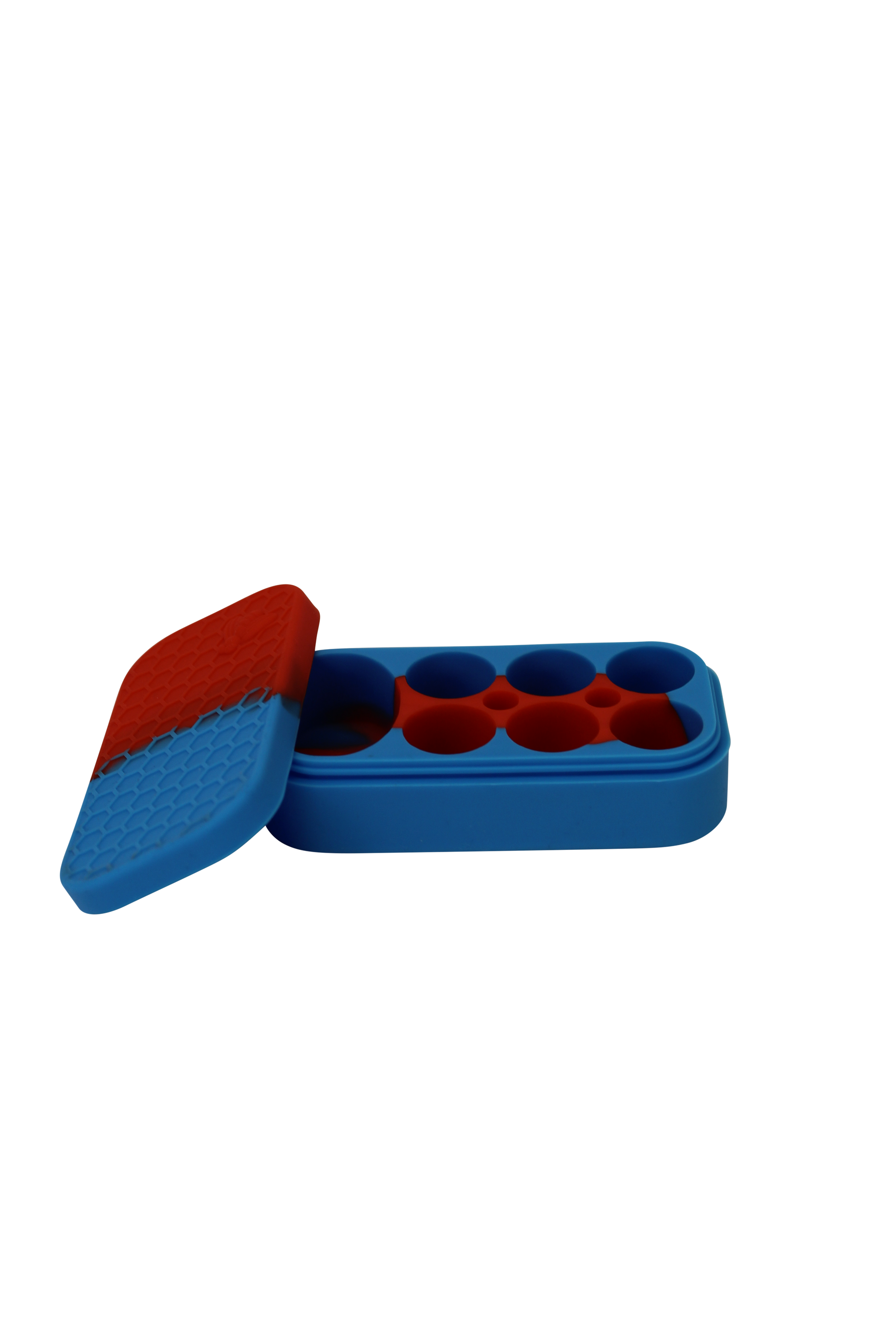 Silicone Large Round Rectangle Containers - 3 Pack
