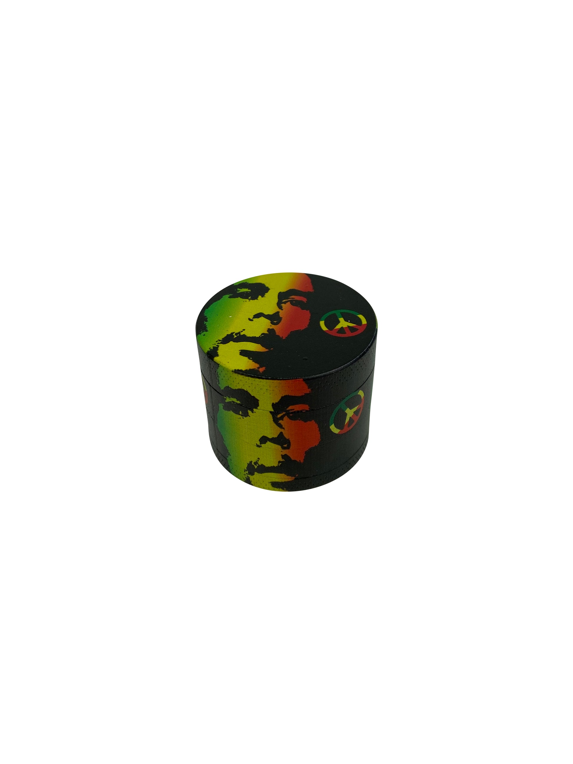 Small Herb Grinder With Bob Marley Design