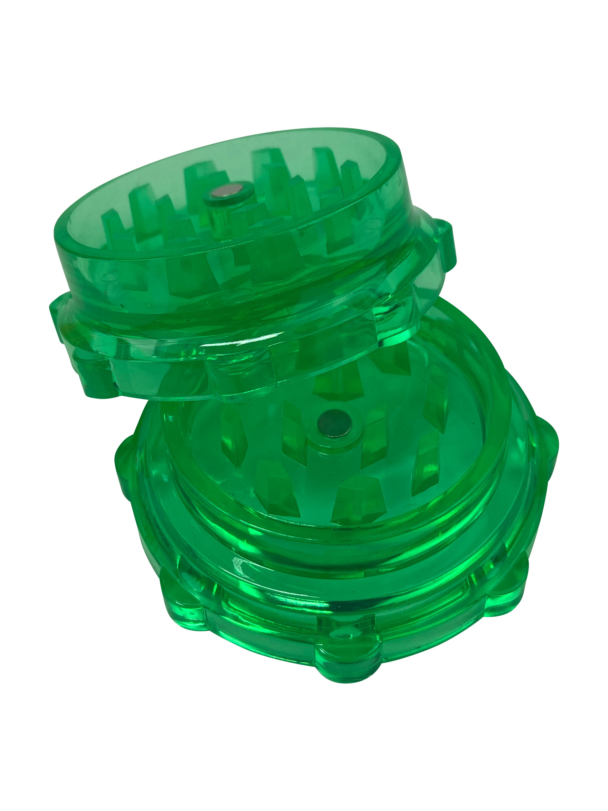 Medium Two Piece Plastic Grinder (12ct Display)