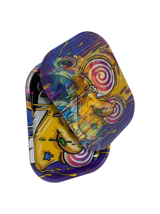 Homer Simpson Swirl Rolling Tray (no lid)