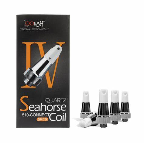 Lookah - Seahorse IV Quartz Coil - 5 Pack