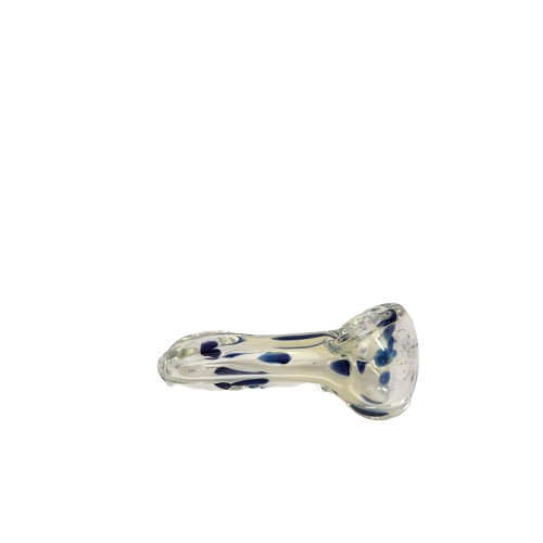 2 1/2 Inch Small Hand pipe Clear With Dots – A&I Family Wholesale