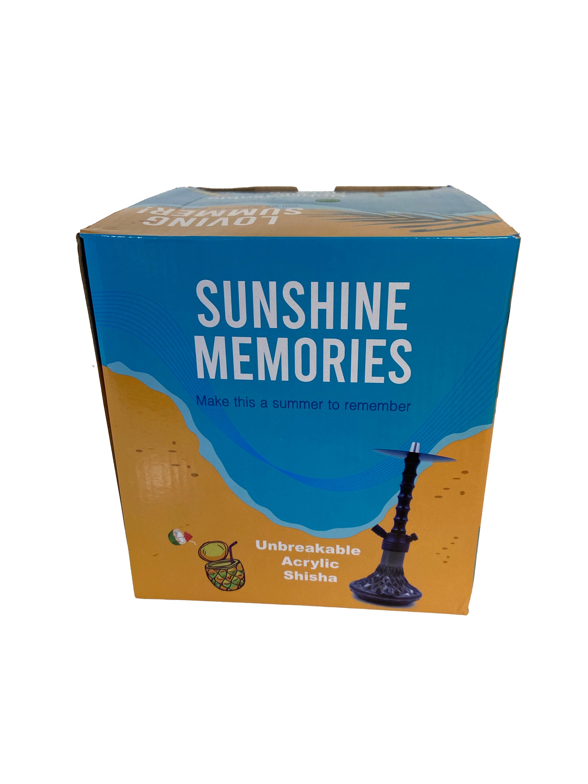 Sunshine Memories - Unbreakable Acrylic Shisha Hookah