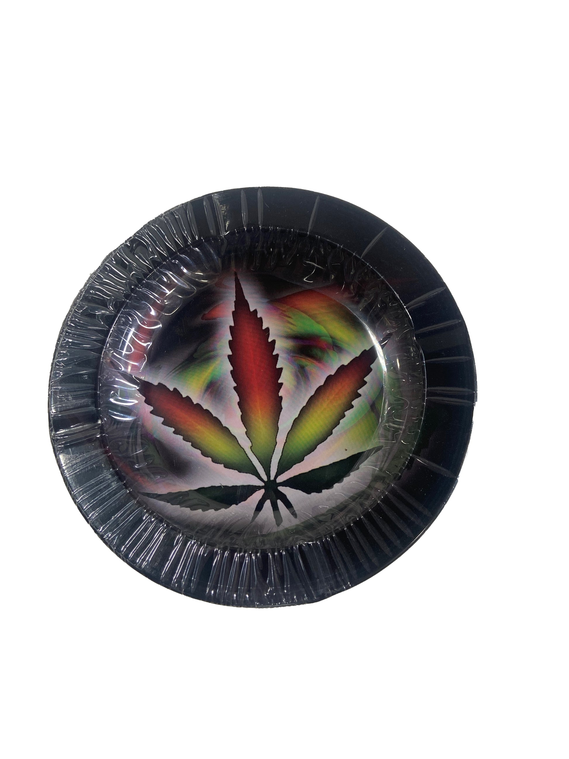 Metal Ashtray with Design