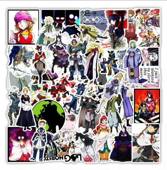 Anime Themed Stickers - 50 Pack
