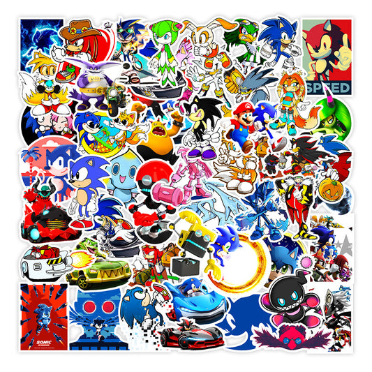 Cartoon II Themed Stickers - 50 Pack