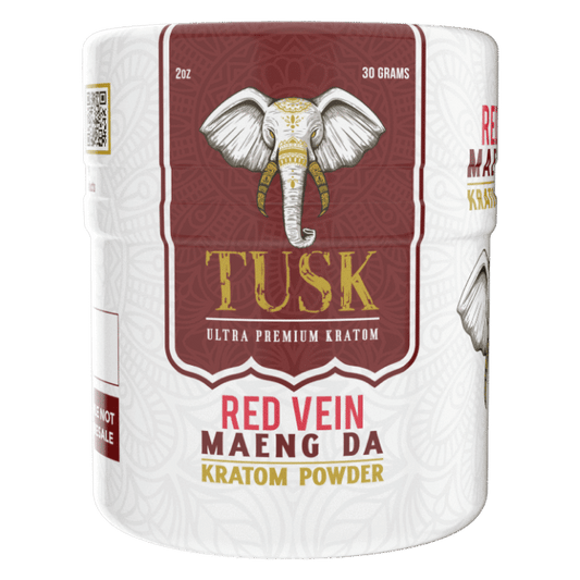 TUSK Kratom Red Vein Powder
