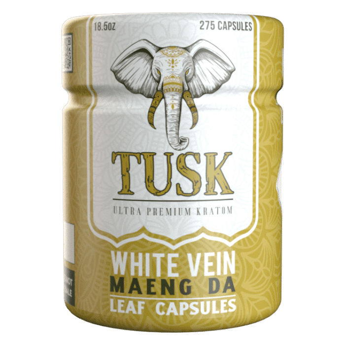 Tusk White Vein Maeng Da Capsules