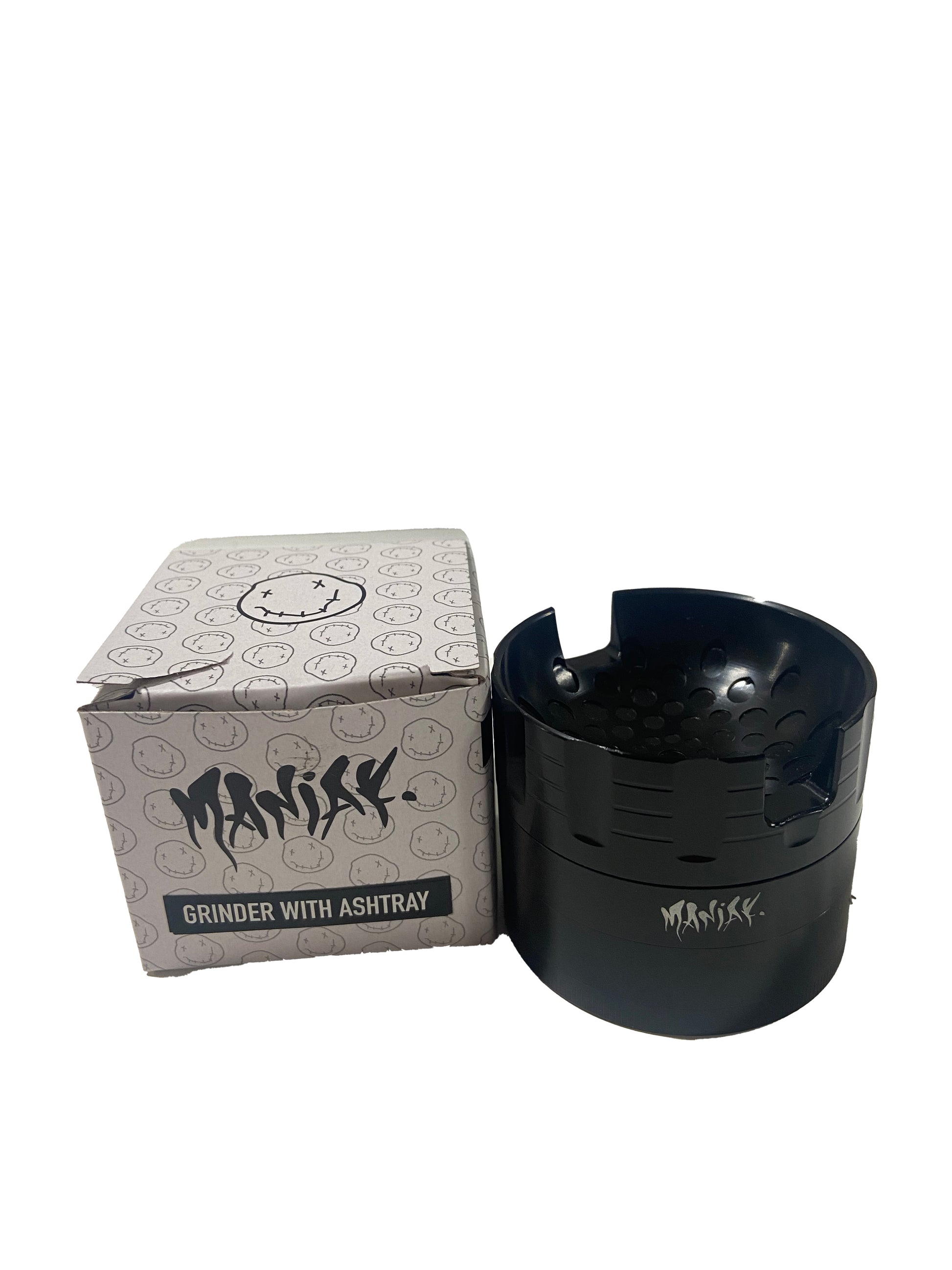 Maniak Grinders With Ashtray (1ct)