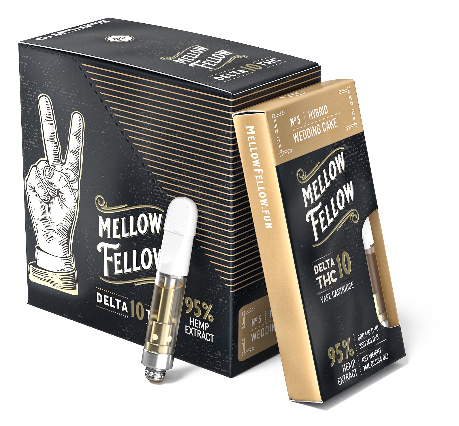 Mellow Fellow Delta 10 - 1 mL Cartridges