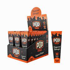 POP Unbleached Flavored Pre-Rolled Cones 1 1/4"