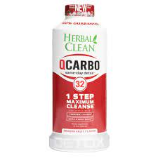 Herbal Clean QCarbo 32oz Same-Day Detox Drink