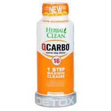 Herbal Clean QCarbo 16oz Same-Day Detox Drink