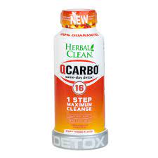 Herbal Clean QCarbo 16oz Same-Day Detox Drink