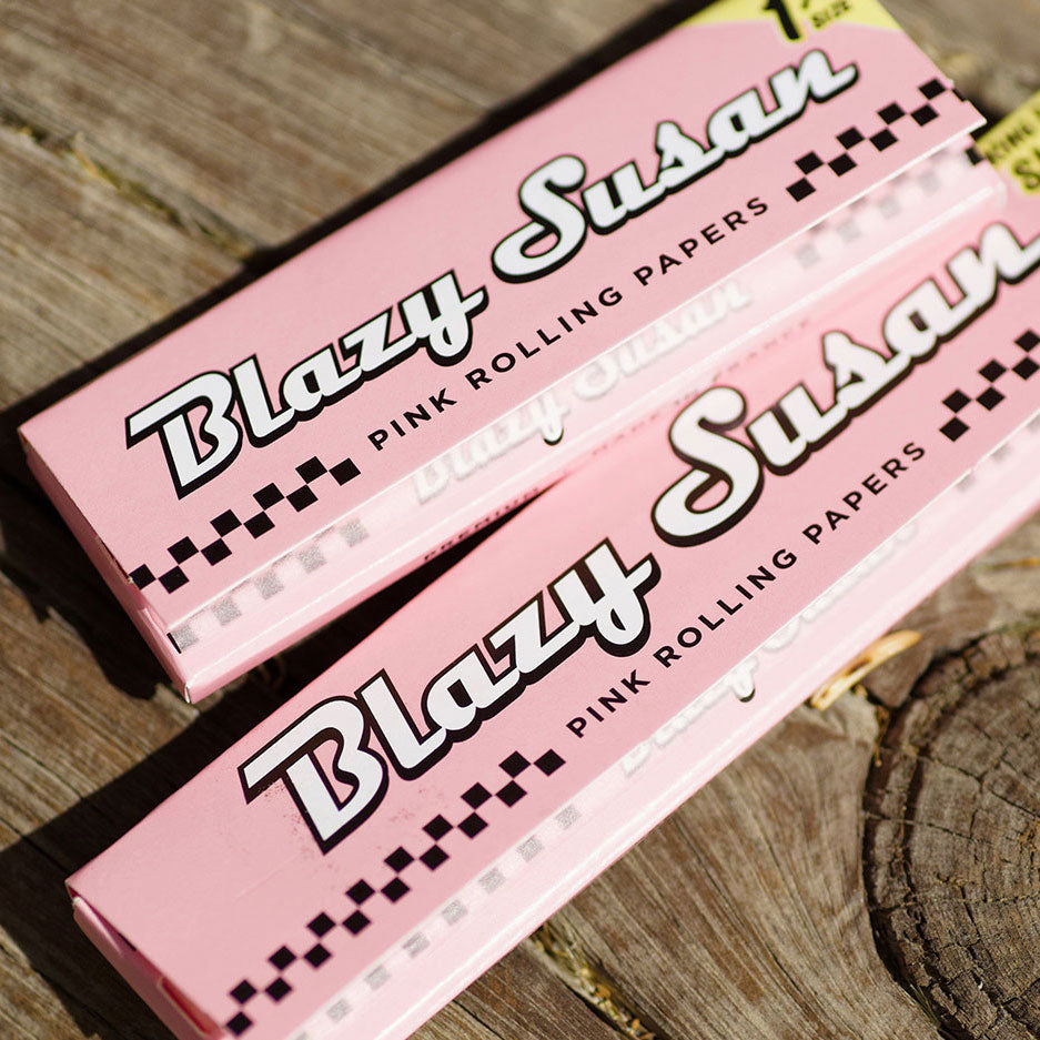Blazy Susan - Pink Rolling Papers 1 1/4