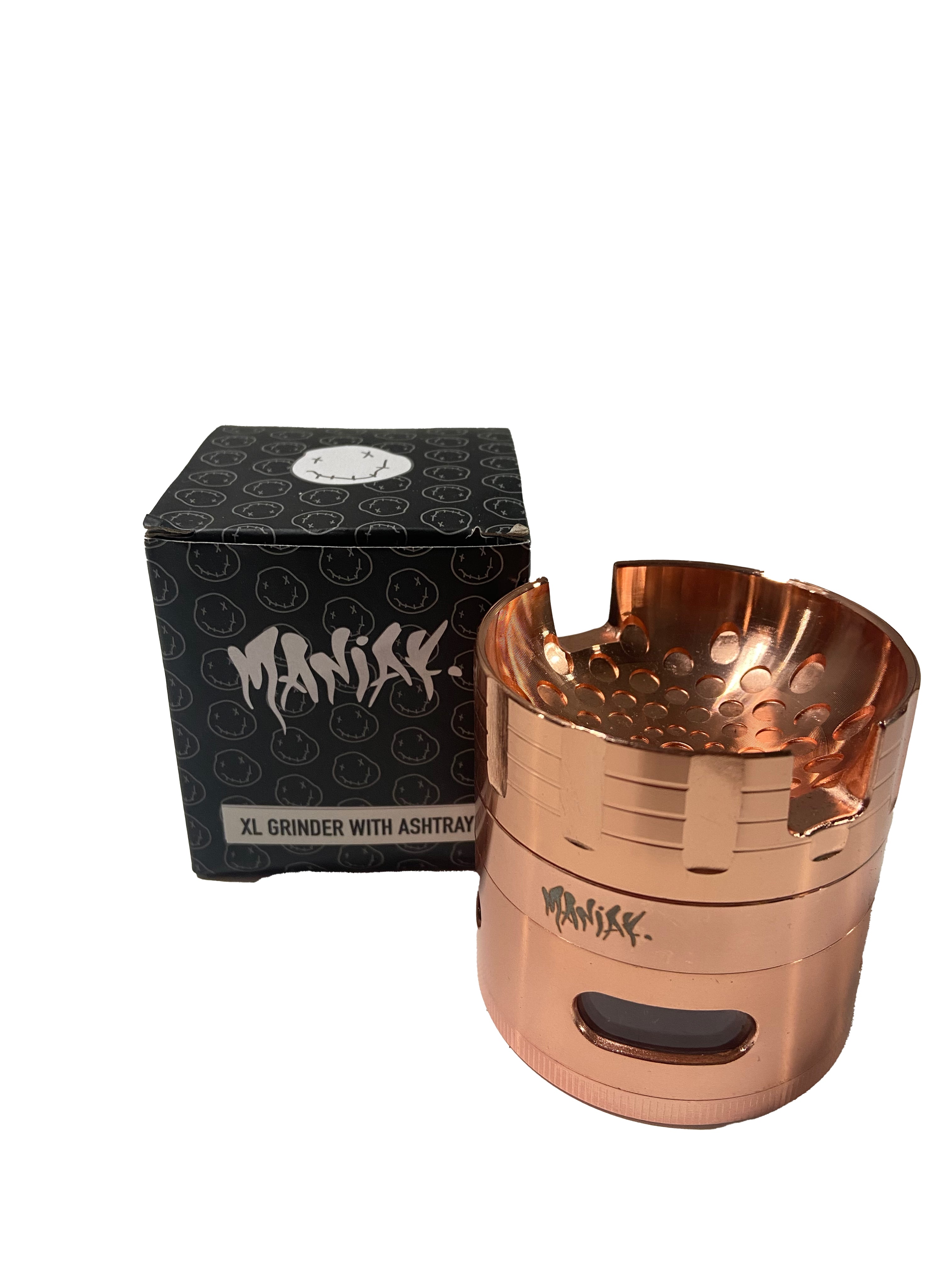 XL Maniak Grinders With Ashtray – A&I Family Wholesale XL Maniak Grinders With Ashtray – A&I Family Wholesale
